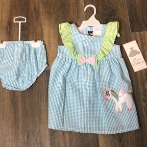 New Little girls 24 mo dress set